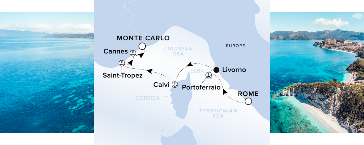 Rome to Monte Carlo