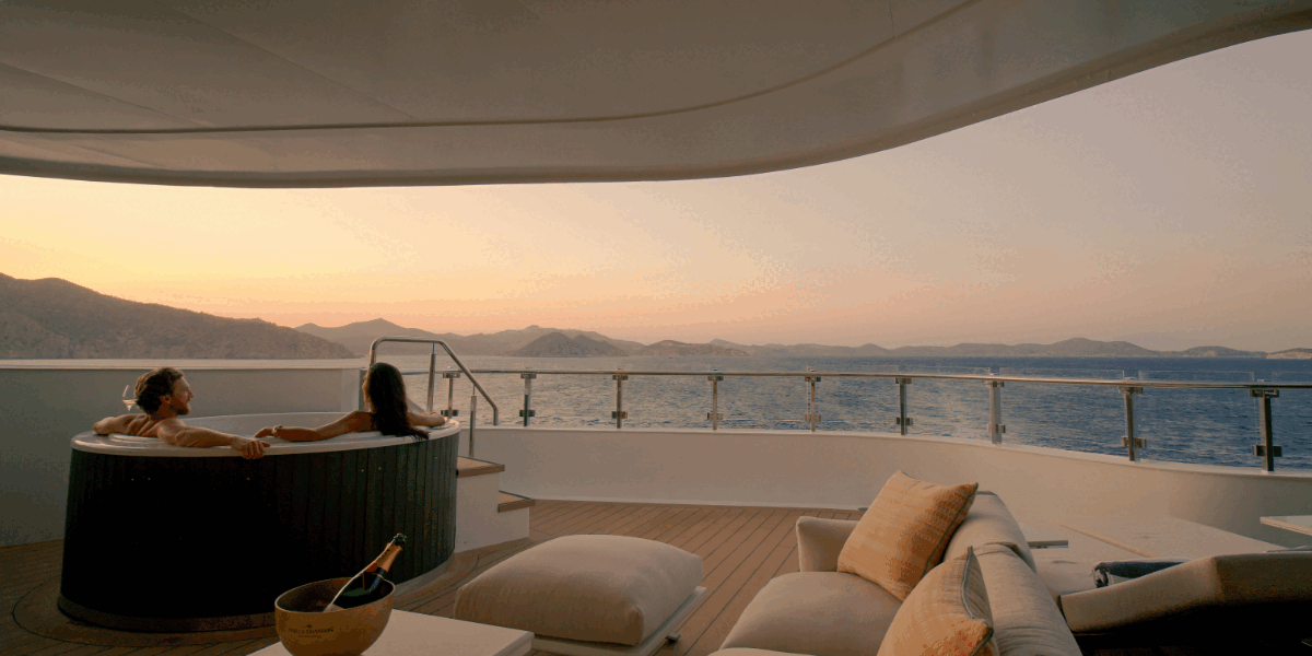 All-inclusive experience onboard superyacht