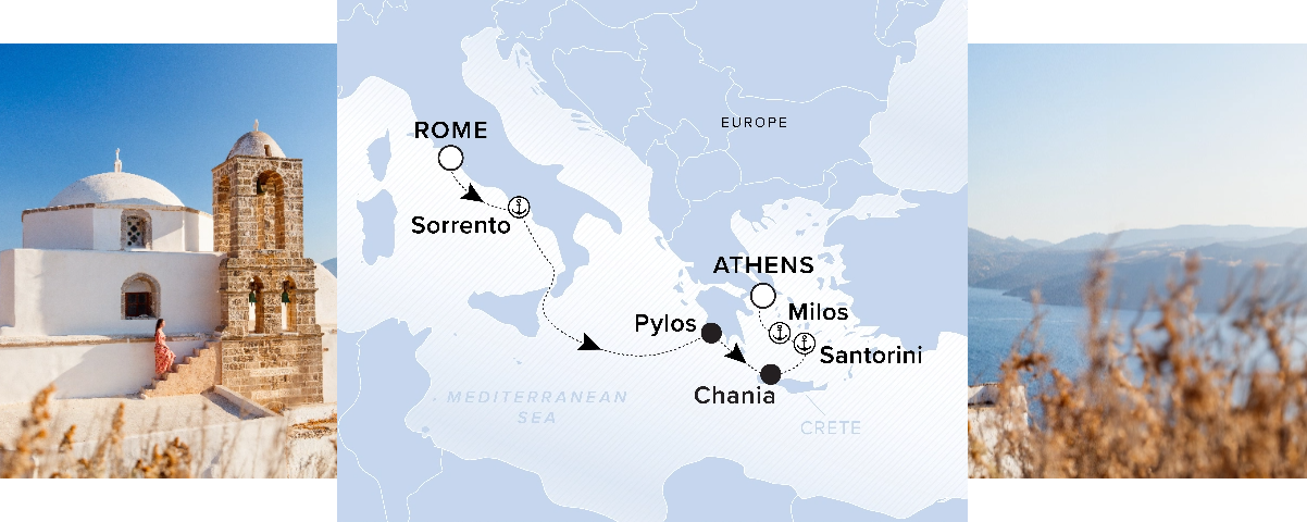 Rome to Athens