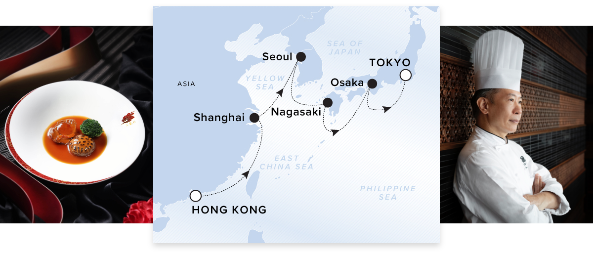 Hong Kong to Tokyo