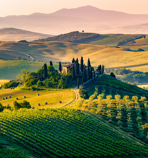 Tuscany From Above