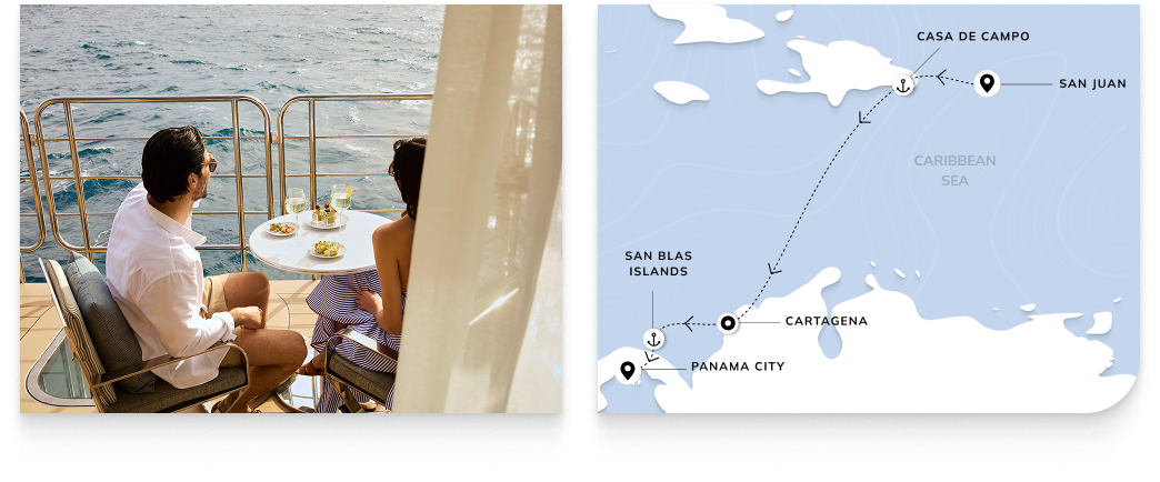 Sail the Panama Canal by Superyacht