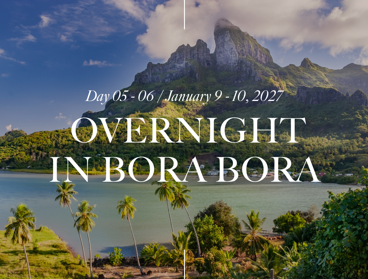 Overnight in Bora Bora