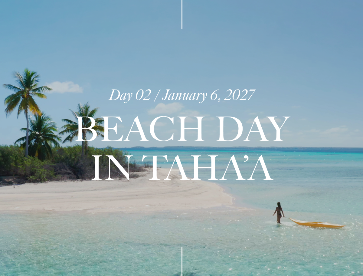 Beach Day in Taha'a