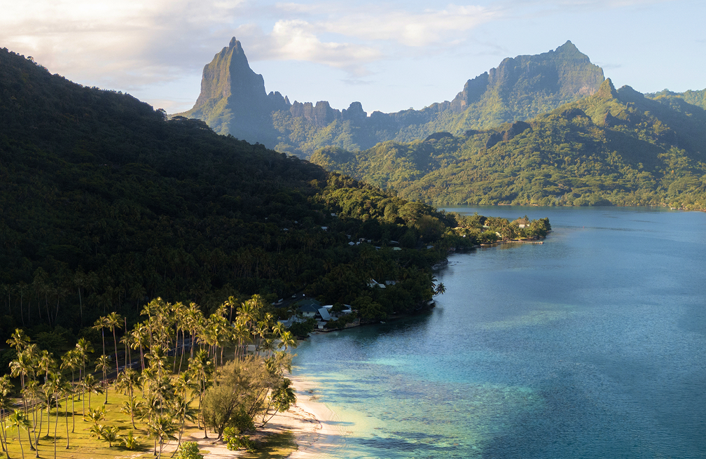 Turquoise Lagoons and Volcanic Peaks