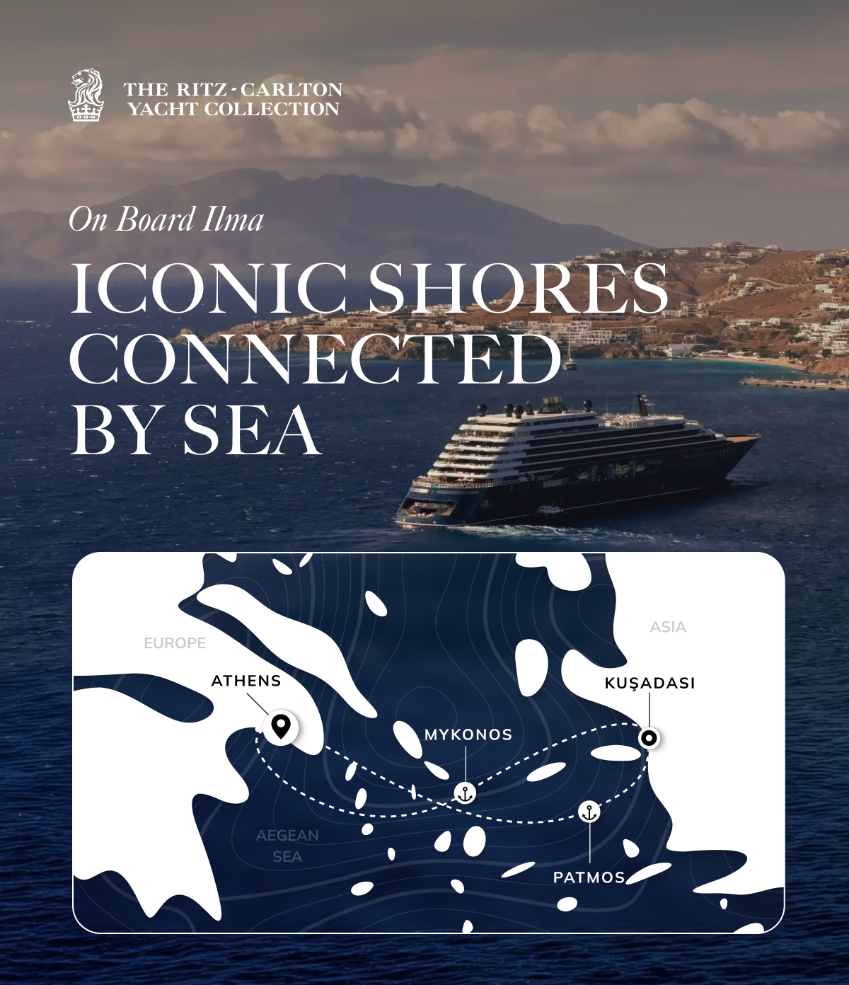 Iconic Shores Connected By Sea
