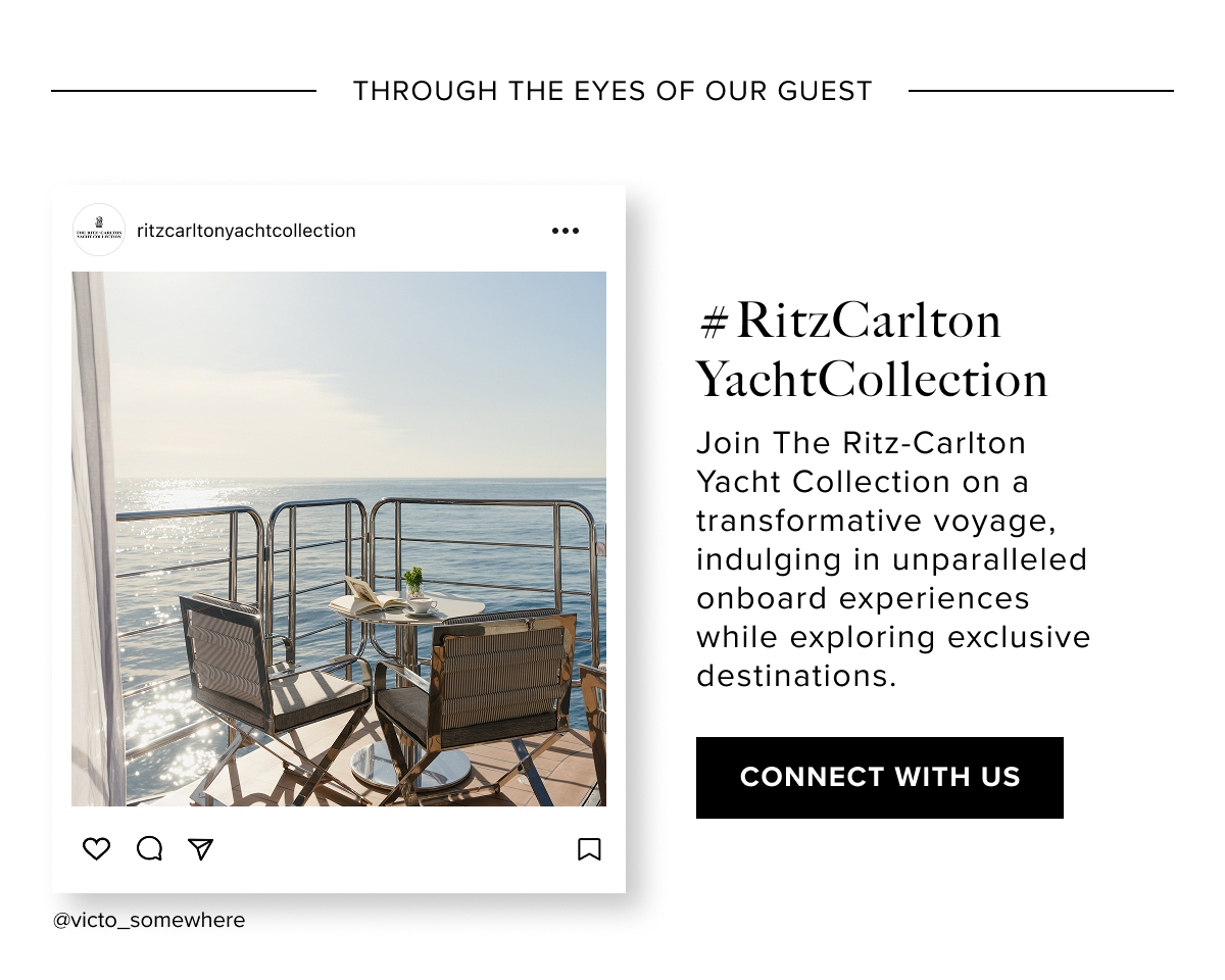 Ritz-Carlton Yacht Collection Instagram