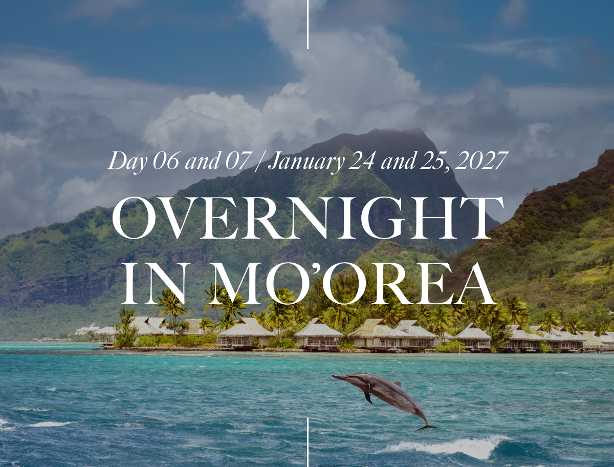 Overnight in Mo'orea