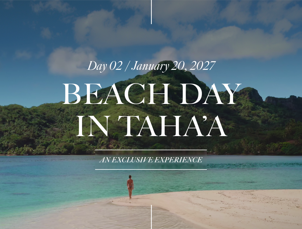 Beach Day in Taha'a
