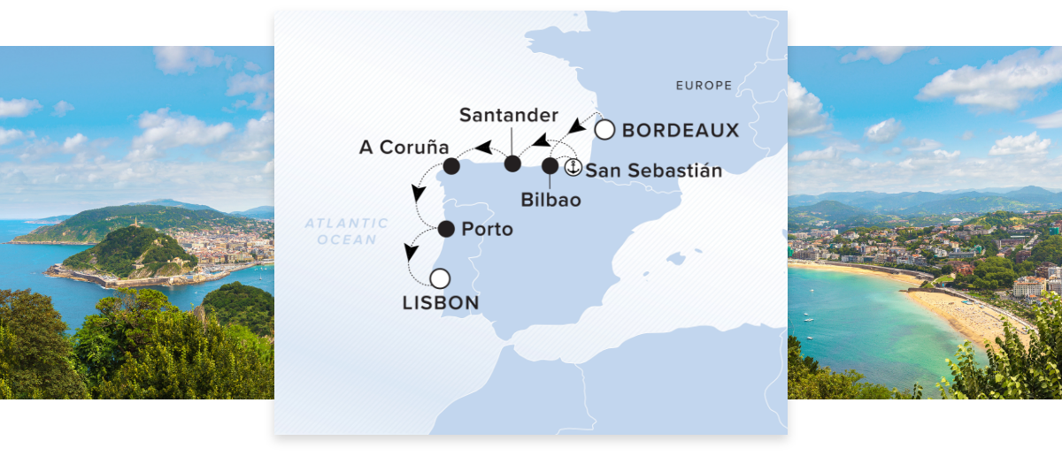 Bordeaux to Lisbon